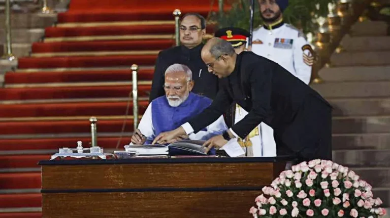 Mr Modi has been sworn in as India's prime minister for a third consecutive term