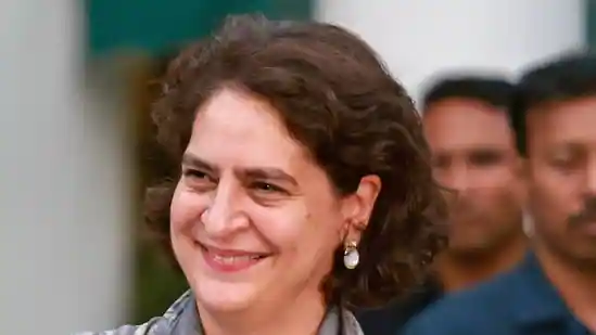 Congress General Secretary Priyanka Gandhi Vadra during a press conference. (ANI file photo)