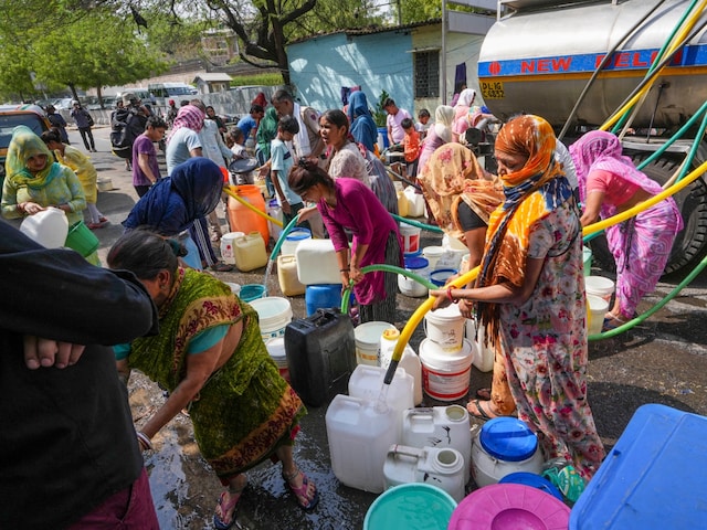 Atishi claimed the DJB teams found water supply pipelines were damaged in some places (Image: PTI)