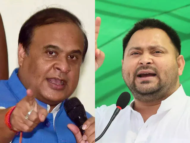 Tejashwi Yadav accused Himanta Sarma of seeking cheap popularity and alleged that the BJP aims to harass Muslims in various ways.